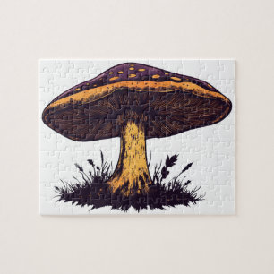 Puzzle Une illustration de champignon, une œuvre d'art vi