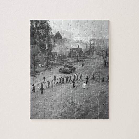 Puzzle Une image follows_War de réservoir marin des (Vertical)