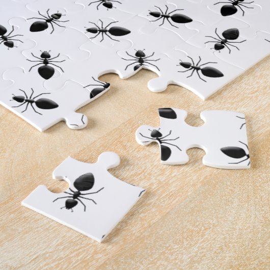 Puzzle Une invasion de fourmis ! Les fourmis, partout !! (Côté)