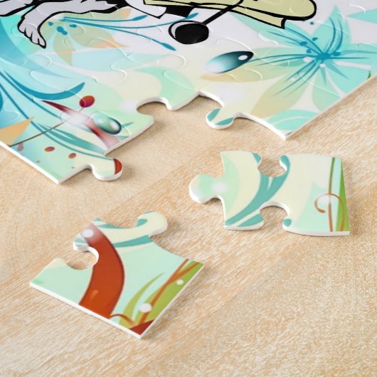 Puzzle Une invitation très joyeuse à fêter son anniversai (Côté)