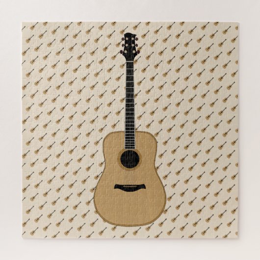 Puzzle Une jolie guitare (Vertical)