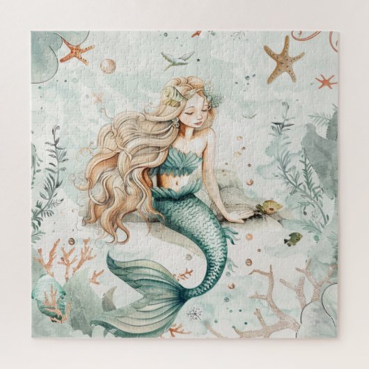 Puzzle Une jolie sirène (Vertical)