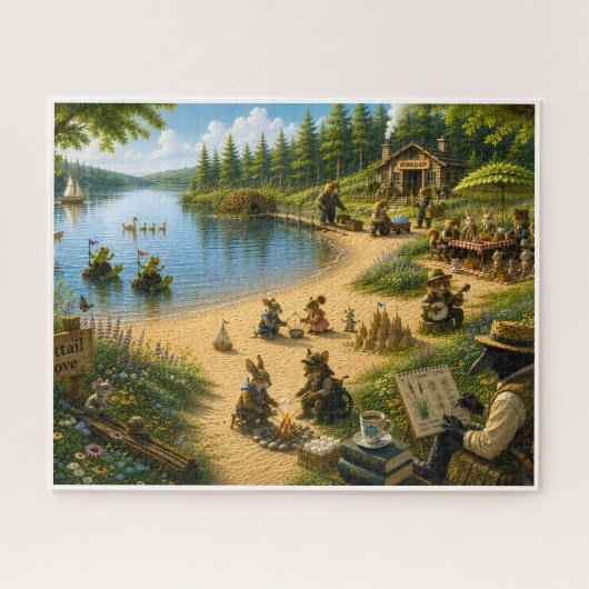 Puzzle Une journée d'été à Cattail Cove (Horizontal)