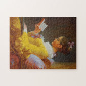 Puzzle Une lecture de jeune fille (le lecteur) (Horizontal)