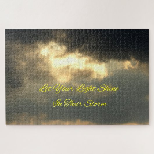 Puzzle Une lumière dans la tempête (Horizontal)