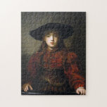Puzzle Une mariée juive - Rembrandt - 1641<br><div class="desc">"Expressions juives",  offre une expérience shopping comme vous ne trouverez nulle part ailleurs. Faites-vous à la maison. Parlez-nous à vos amis et envoyez-leur notre lien : http://www.zazzle.com/YehudisL?rf=238549869542096443*</div>