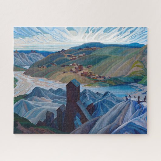 Puzzle Une mine d'argent du Nord | Franklin Carmichael | (Horizontal)