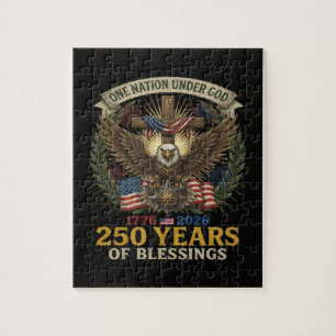 Puzzle Une nation sous Dieu 250 ans