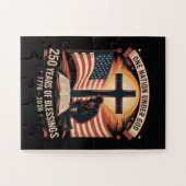 Puzzle Une nation sous Dieu 250 ans (Horizontal)