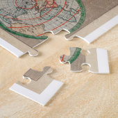 Puzzle Une nouvelle carte du monde (1720) par John Senex (Côté)