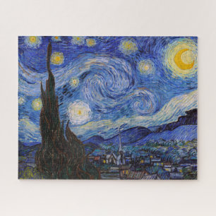 Puzzle Une nuit étoilée : Saint Remy par Vincent Van Gogh