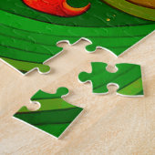 Puzzle une œuvre d'art numérique complexe. (Côté)