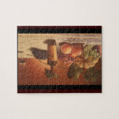 Puzzle Une peinture magnifique des fruits et du vin (Horizontal)