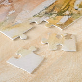 Puzzle Une petite fille avec un cheval (Côté)
