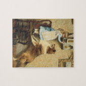 Puzzle Une petite fille et son abri par Burton Barber (Horizontal)