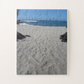 Puzzle Une plage calme (Vertical)