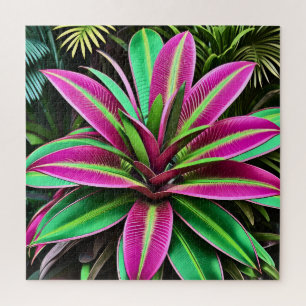Puzzle Une plante exotique.