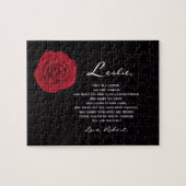 Puzzle Une Proposition Unique De Mariage Vous Me Mènerez  (Horizontal)