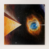 Puzzle Une pyramide sous l'oeil cosmique de dieu (Horizontal)
