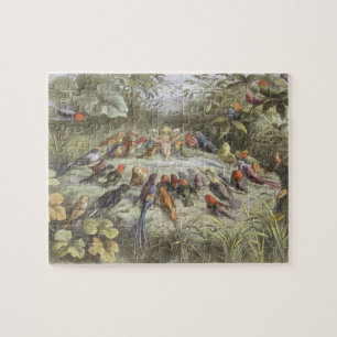 Puzzle Une répétition dans la terre féerique,
