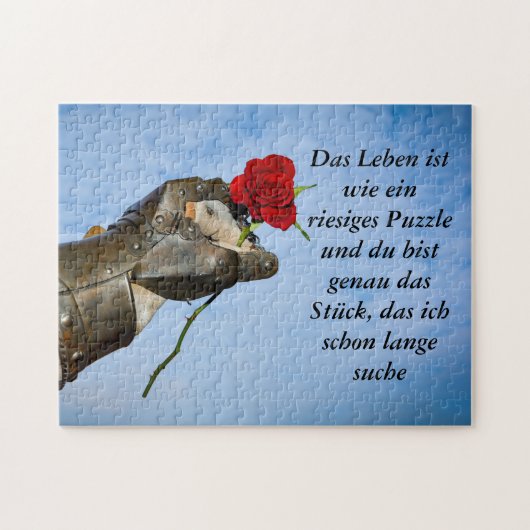 Puzzle Une rose pour toi (Horizontal)