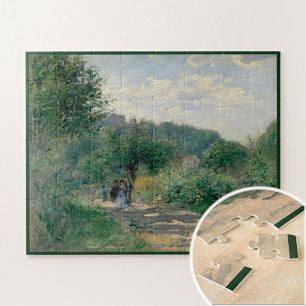 Puzzle Une route à Louveciennes par Auguste Renoir