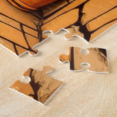 Puzzle Une rue pavée pittoresque (Côté)