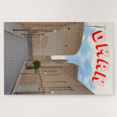 Puzzle Une rue pittoresque d'Oman (Horizontal)