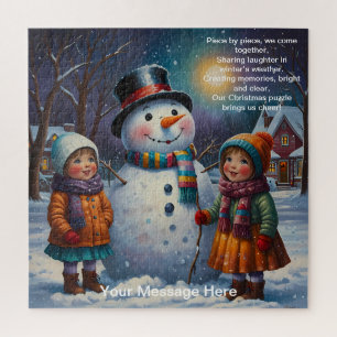 Puzzle Une saison de joie et de magie de Noël