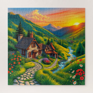 Puzzle Une scène champêtre