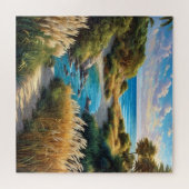 Puzzle Une scène côtière tranquille (Horizontal)
