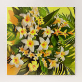 Puzzle Une scène florale tropicale (Horizontal)