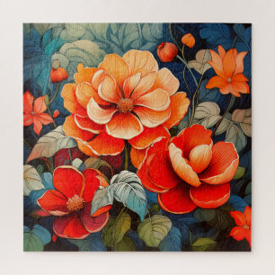 Puzzle Une scène florale vibrante
