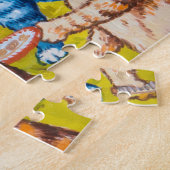 Puzzle Une soirée thé d'été par Louis Wain (Côté)