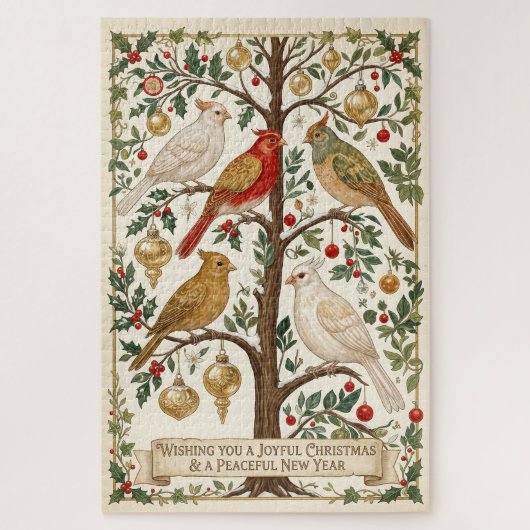 Puzzle Une Symphonie d'Ailes d'Hiver (Vertical)
