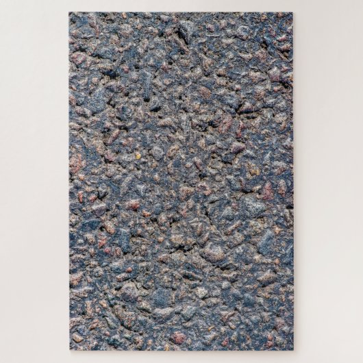 Puzzle Une texture d'asphalte frais et de graviers (Vertical)