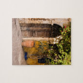 Puzzle Une vieille porte européenne (Horizontal)