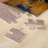 Puzzle Une vieille porte européenne (Côté)