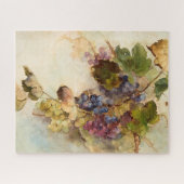 Puzzle Une vigne de raisins de Franz Bischoff (Horizontal)