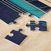 Puzzle Une ville rétro-futuriste (Côté)