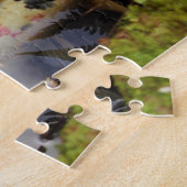 Puzzle Une voie d'eau complètement des carpes japonaises (Côté)