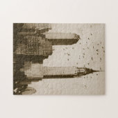 Puzzle Une volée de voler d'oiseaux (Horizontal)