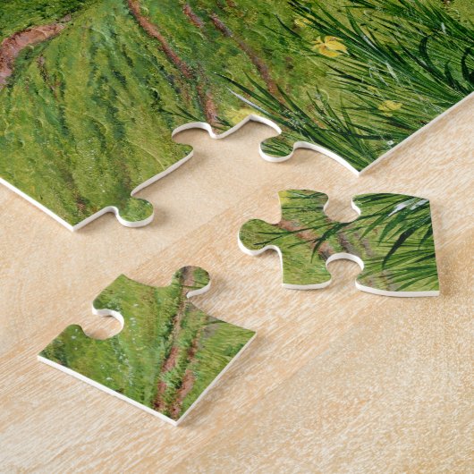Puzzle Une vue d'Ailsa Craig et l'île d'Arran, 1860 (Côté)