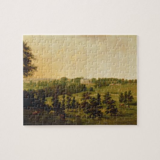 Puzzle Une vue de parc de Tapeley, Instow, Devon du nord (Horizontal)
