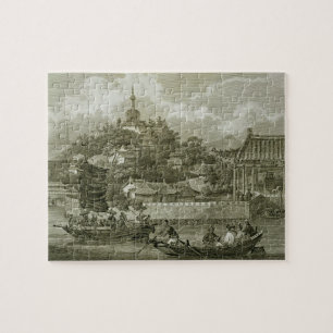 Puzzle Une vue des jardins du palais impérial, Peki