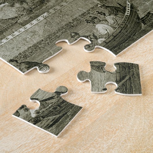 Puzzle Une vue des jardins du palais impérial, Peki (Côté)