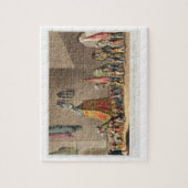 Puzzle Une vue du cortège grand du chameau sacré (Vertical)