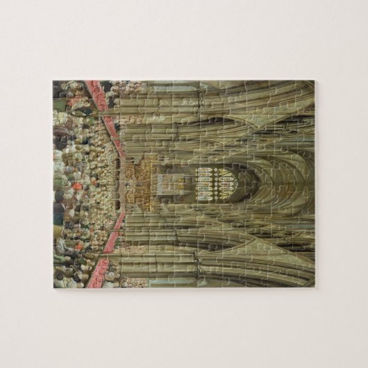 Puzzle Une vue intérieure d'Abbaye de Westminster sur le (Horizontal)