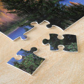 Puzzle Une vue pendant le matin (Côté)
