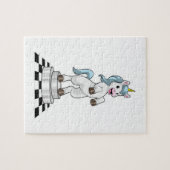Puzzle Unicorn at Chess (Horizontal)